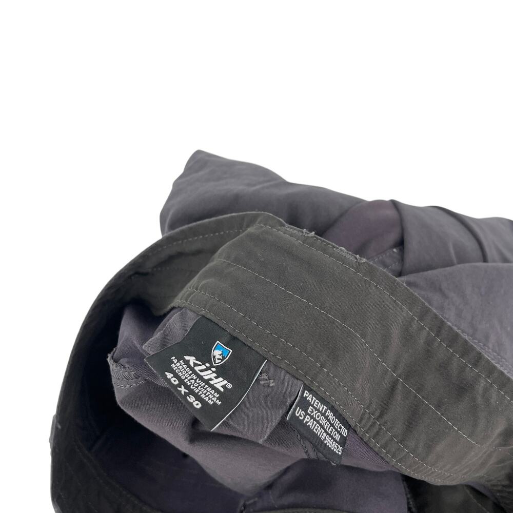 Kuhl Radikl Hiking Pants Mens Gray Outdoor Stretch Size 40 x 30 Trail Hiking - Picture 9 of 10